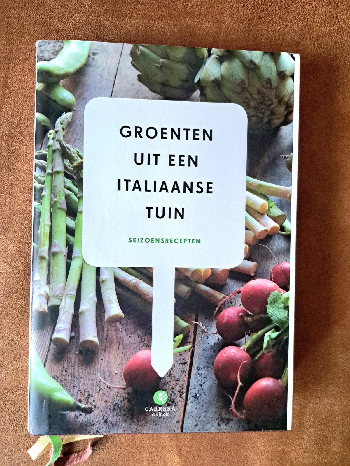 Groenten uit een Italiaanse tuin - Seizoensrecepten, Boeken, Vegetarisch, Ophalen of Verzenden, Zo goed als nieuw, Voorgerechten en Soepen