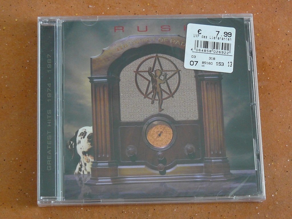 CD Rush - The spirit of radio , greatest hits 1974-1987, Verzenden, Nieuw in verpakking, Poprock
