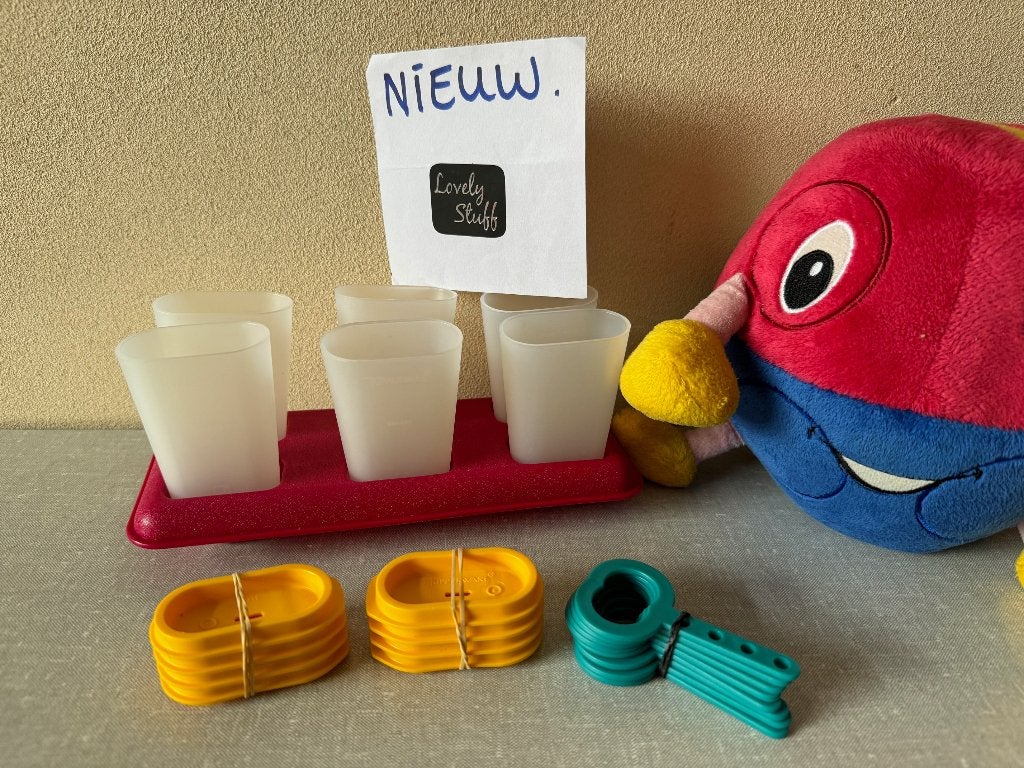 NIEUW ijsvormen zelf ijsjes maken TUPPERWARE, Overige kleuren, Overige typen, Nieuw, Ophalen of Verzenden