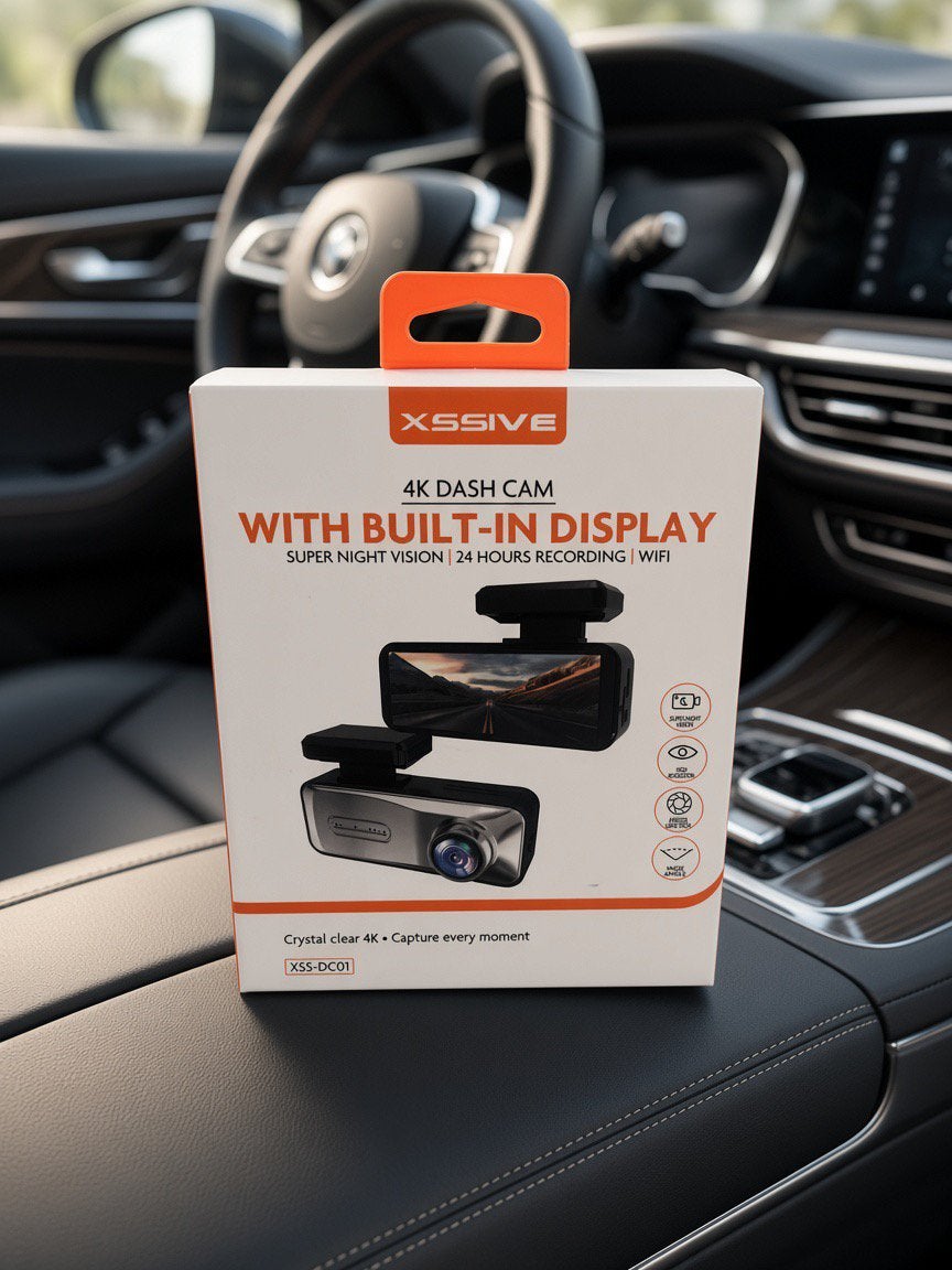 Auto 4K Dash-Cam supernightvision, Ophalen of Verzenden, Zo goed als nieuw