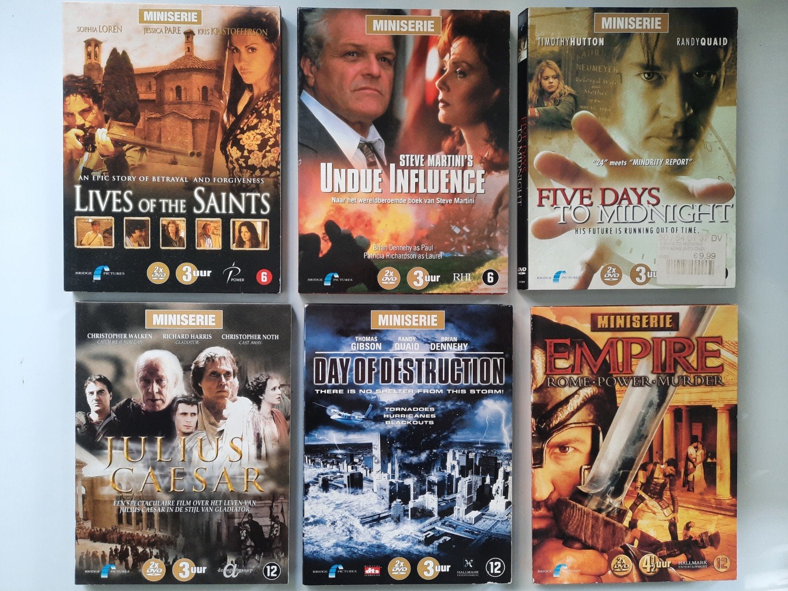 25 x MINI-SERIE  ( 51 x disc ), Engels, Alle leeftijden, Nederlands, Ophalen of Verzenden