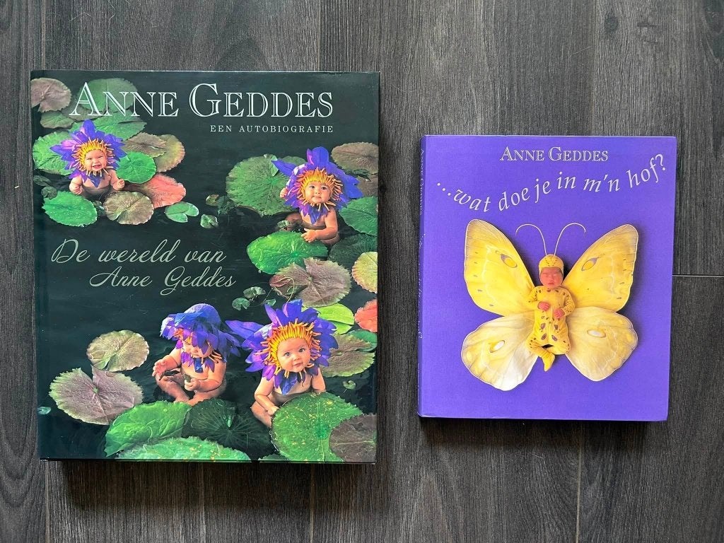 2 Anne Geddes boeken - Gratis bij aankoop van een ander boek, Ophalen of Verzenden, Nieuw