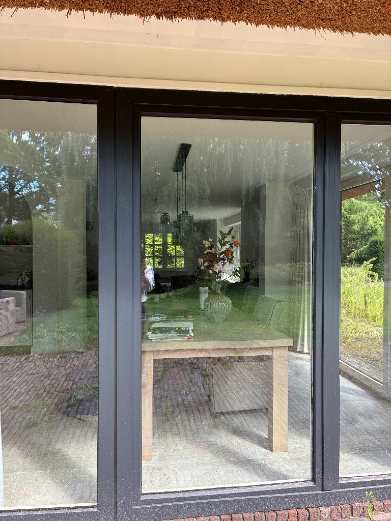 Glaspui 3 delen HR ++ glas, Ophalen, Gevelraam of Ruit, 160 cm of meer, Zo goed als nieuw
