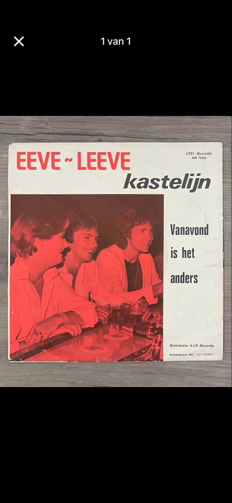 Gezocht: Eeve Leeve - Kastelijn (zeldzame single), Gebruikt, 7 inch, Single, Ophalen of Verzenden