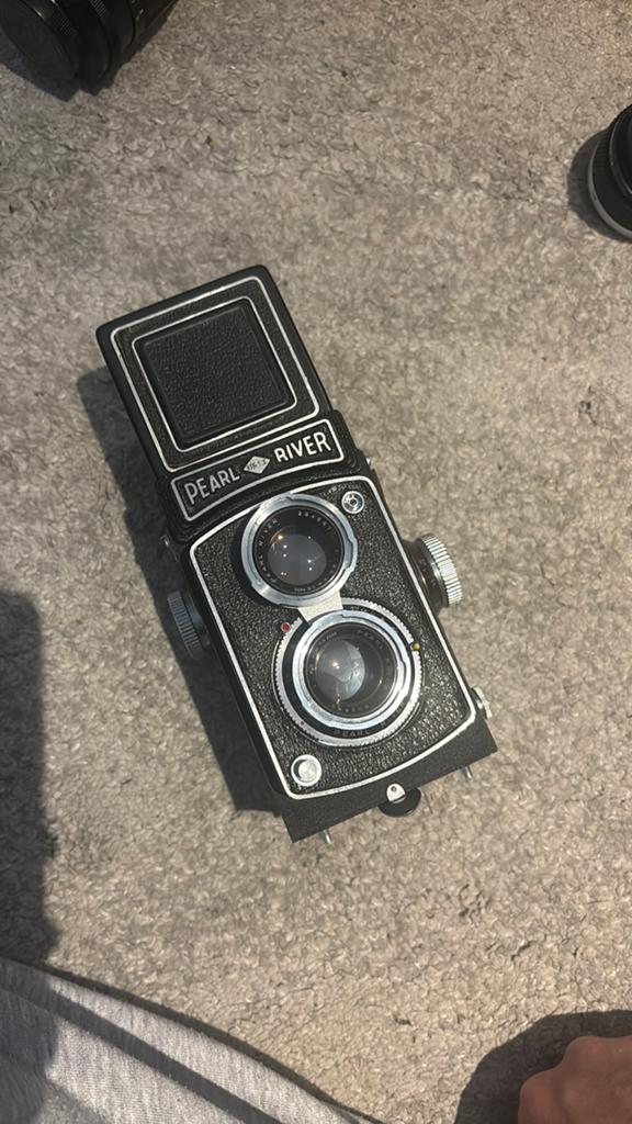 Pearl river analoog tlr camera, Audio, Tv en Foto, Fotocamera's Analoog, Ophalen of Verzenden, Compact, Overige Merken