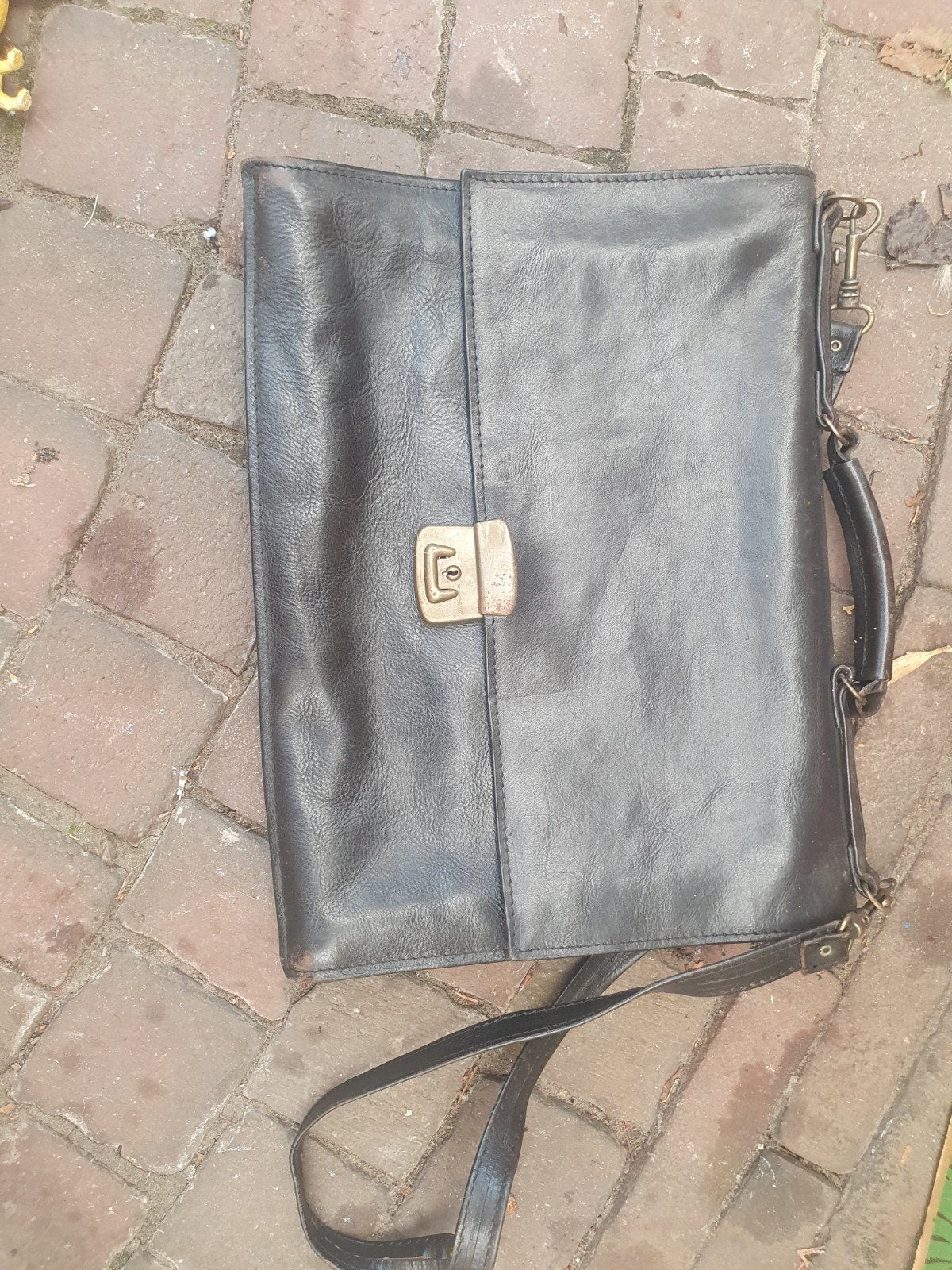 Te koop mooie oude schooltas, Ophalen of Verzenden, Zo goed als nieuw, Rugtas