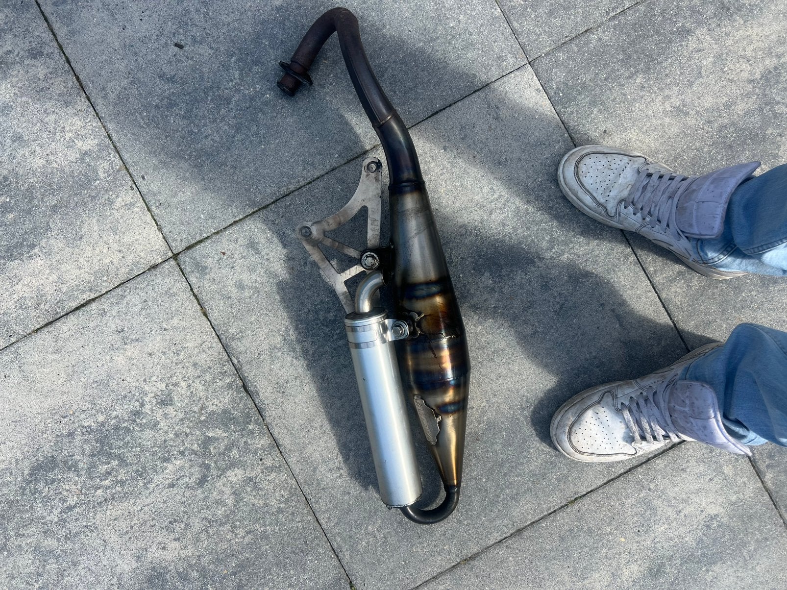 Yasuni z piaggio, Ophalen of Verzenden, Zo goed als nieuw, Uitlaat