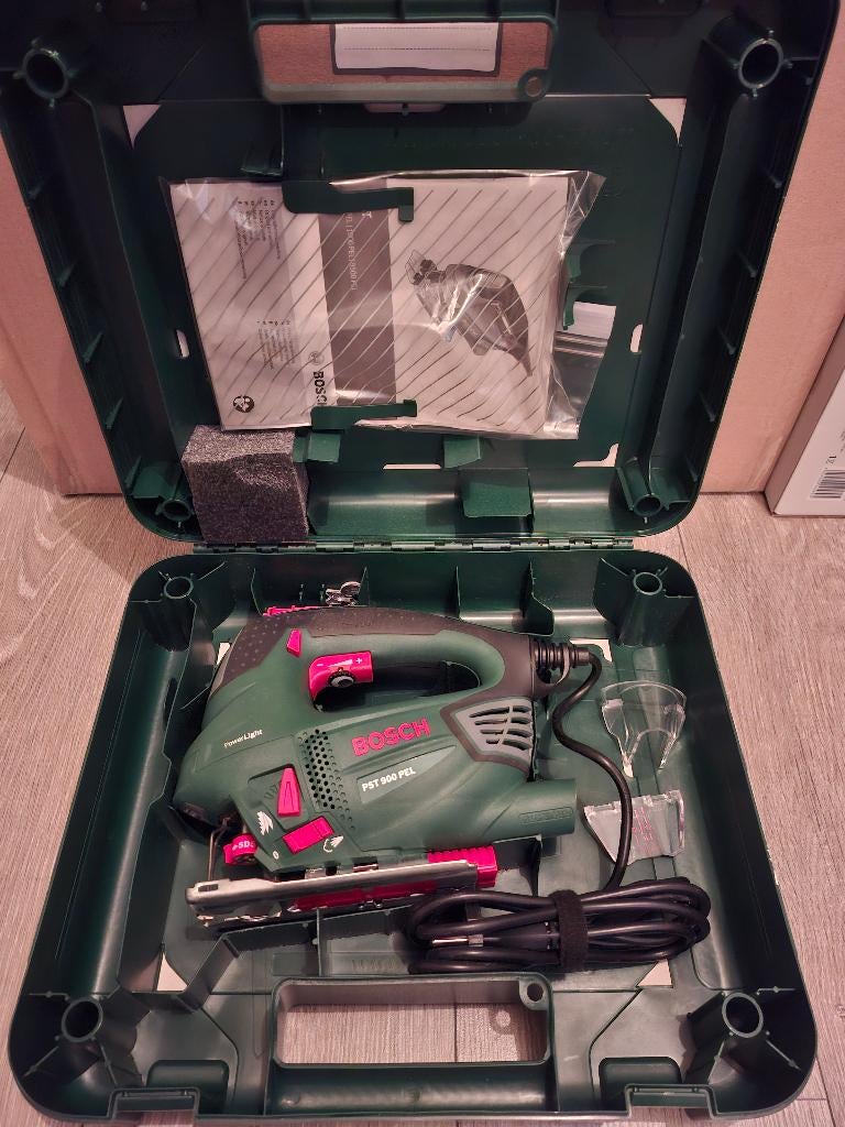 Bosch Groen PST 900 PEL decoupeerzaag 620w, Doe-het-zelf en Verbouw, Gereedschap | Zaagmachines, Ophalen, 600 tot 1200 watt, Zo goed als nieuw