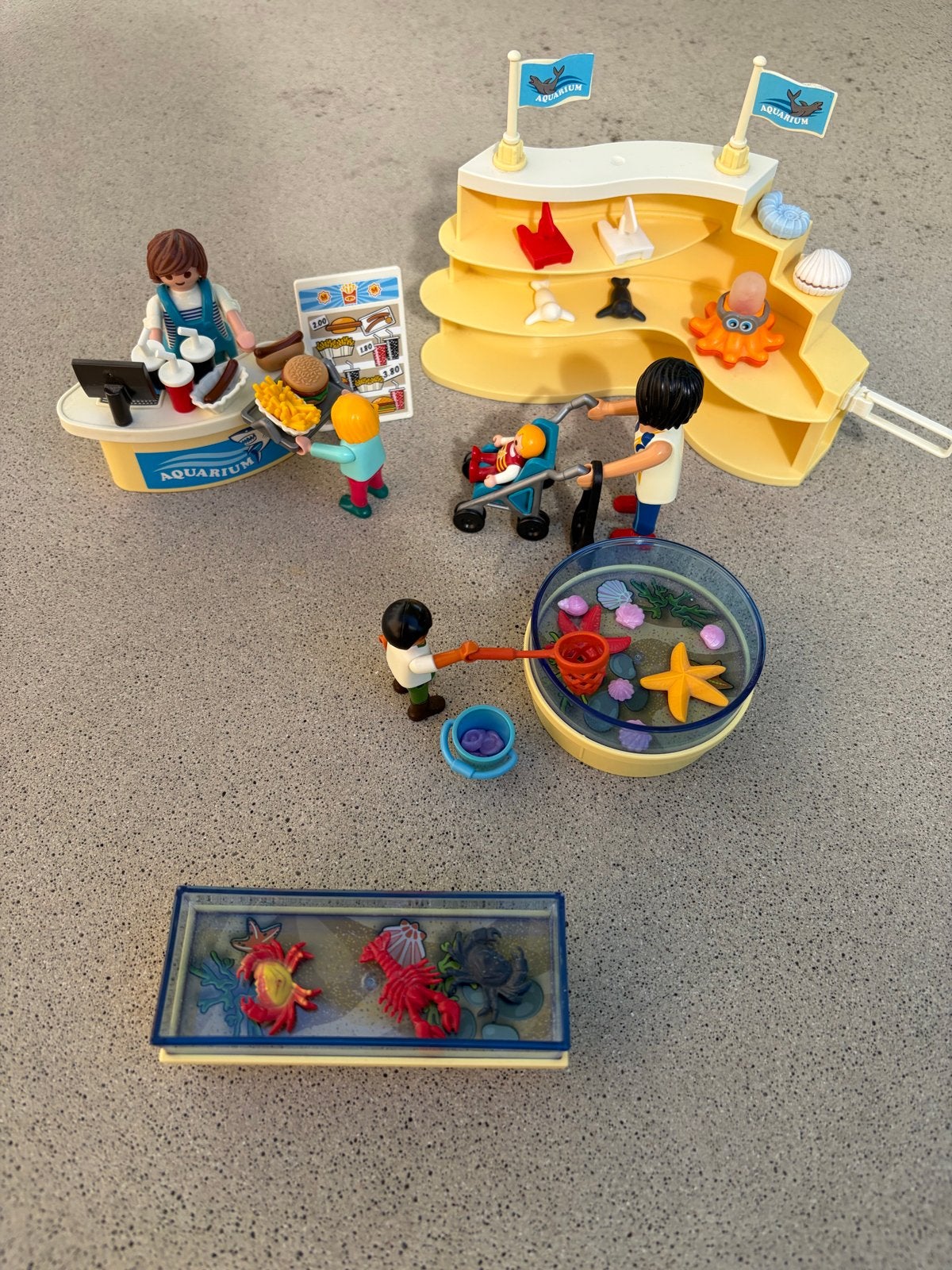 Playmobil Aquarium set-9061, Kinderen en Baby's, Gebruikt, Complete set, Overige typen, Family fun