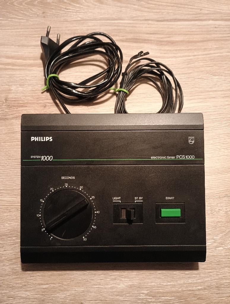 Philips pcs1000 doka timer klok dokatimer darkroom, Ophalen of Verzenden, Gebruikt, Doka-onderdelen