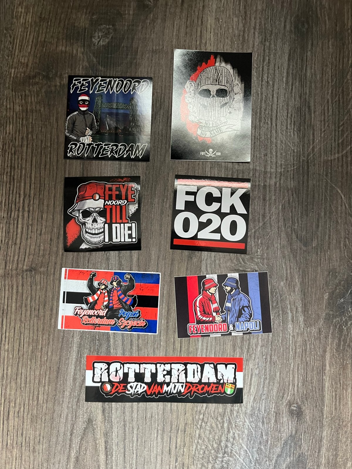 Feyenoord Stickers - Diverse Ontwerpen, Ophalen of Verzenden, Nieuw, Sport