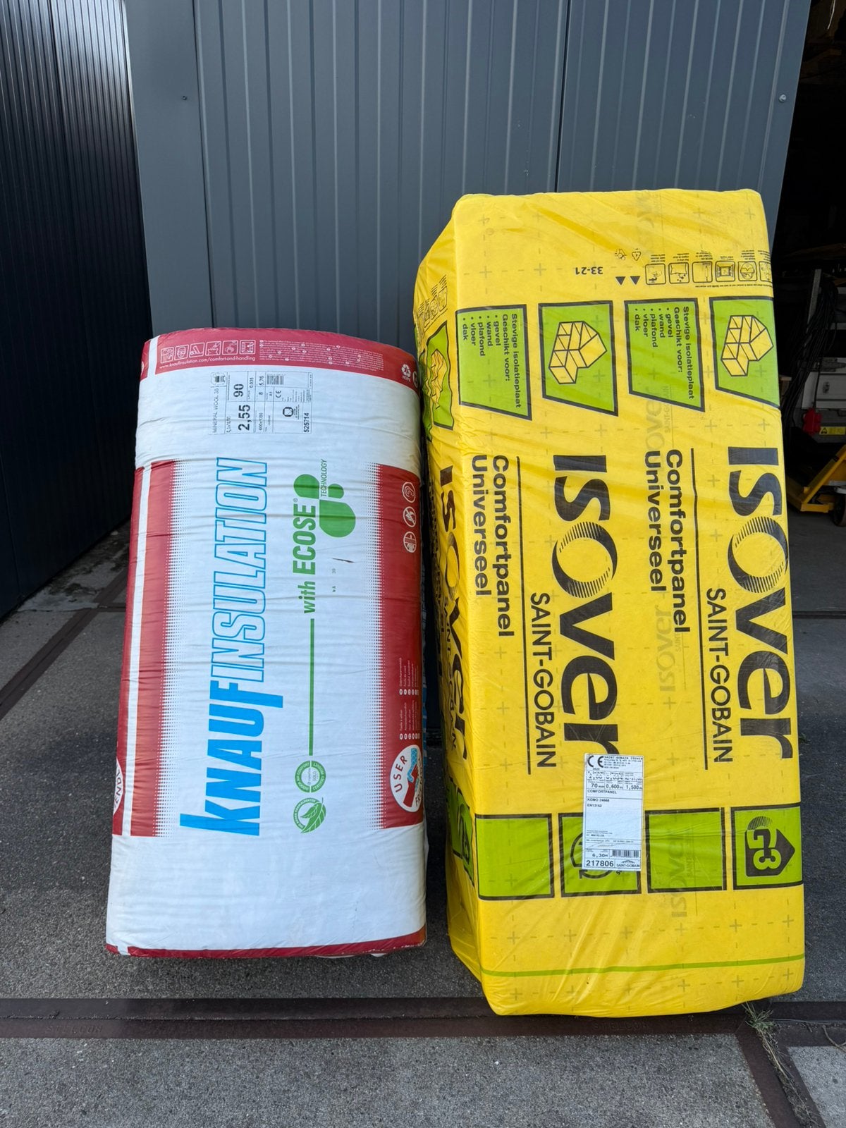 Isolatie: 5 pakken Isover Comfortpanel70mm+Knauf/Nieuw/Dicht, Ophalen, 4 tot 8 cm, Nieuw, 15 m² of meer
