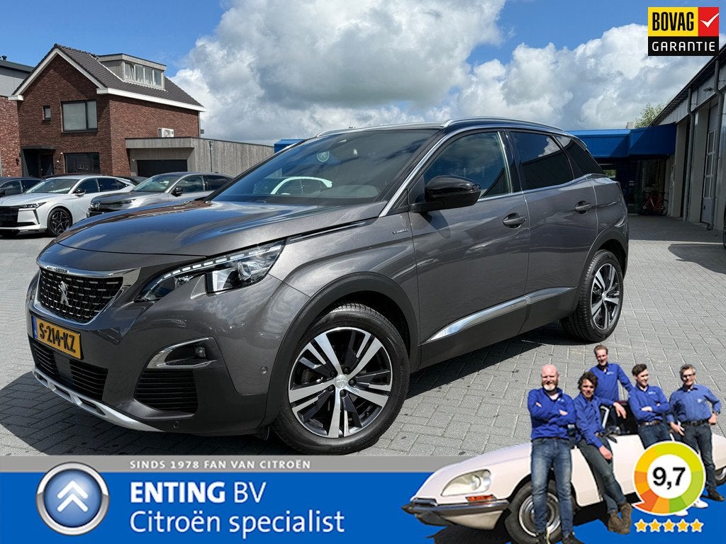 Peugeot 3008 1.6 PT 180PK GT LINE EAT8 FULL LED STOELVERW TR, Auto's, Gebruikt, Euro 6, 4 cilinders, 181 pk