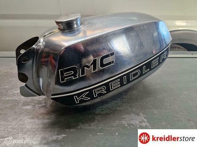 Kreidler RMC Blok tank Chroom origineel roestvrij van binnen