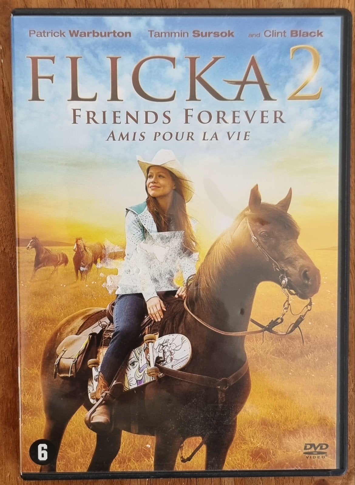 DVD Flicka 2 Friends forever - paarden - mustang - IZGST, Vanaf 6 jaar, Ophalen of Verzenden, Zo goed als nieuw