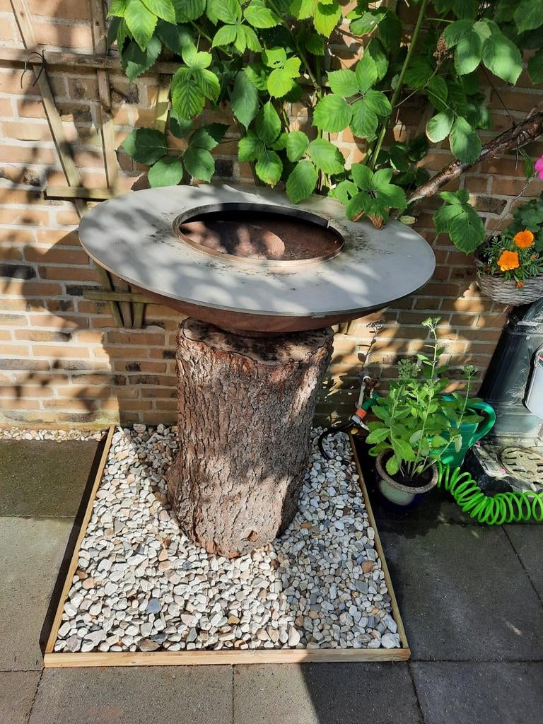 BBQ, vuurschaal, cortens staal, Ophalen of Verzenden