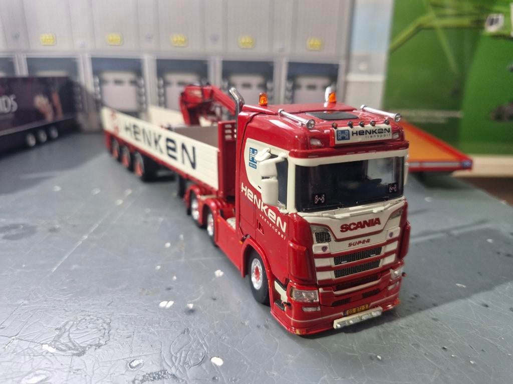 Scania met stenentrailer wsi  HENKEN