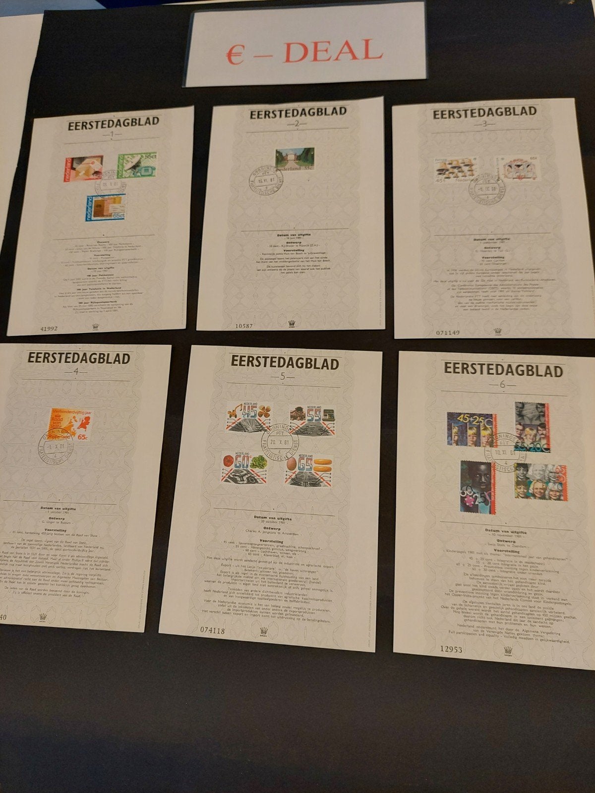 Eerste Dag Bladen (E.D.B)  importa / enschede jaargangen, Postzegels en Munten, Postzegels | Volle albums en Verzamelingen, Ophalen