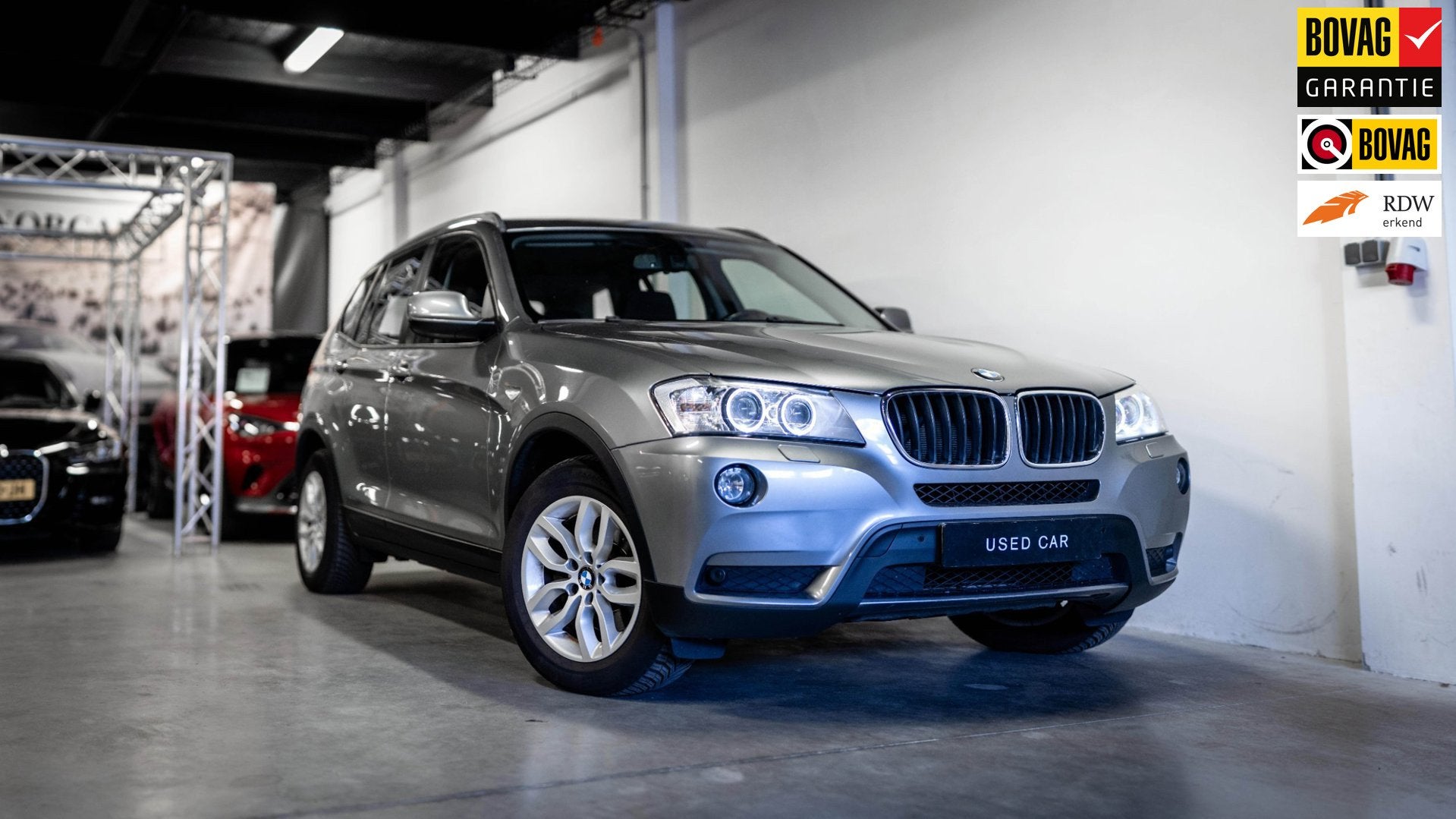 BMW X3 xDrive20d Executive |Trekhaak|Camera|Park.sens.|CLIMA, Auto's, Euro 5, Zwart, Leder, Bedrijf