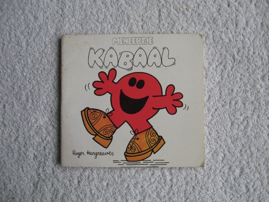 Roger Hargreaves - Meneertje Kabaal + Meneertje Stuiter, Ophalen of Verzenden, Overige figuren, Gebruikt, Overige typen