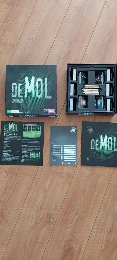 De Mol Bordspel - Spel nu zelf wie is de Mol?, Vijf spelers of meer, Ophalen of Verzenden, Zo goed als nieuw, Just Games / 2Play