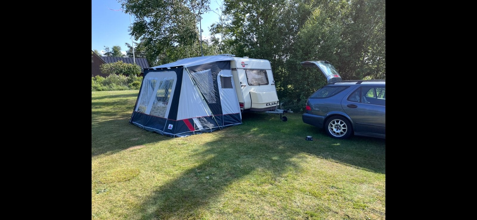 Dorema Mistral voortent, Caravans en Kamperen, Ophalen, Zo goed als nieuw