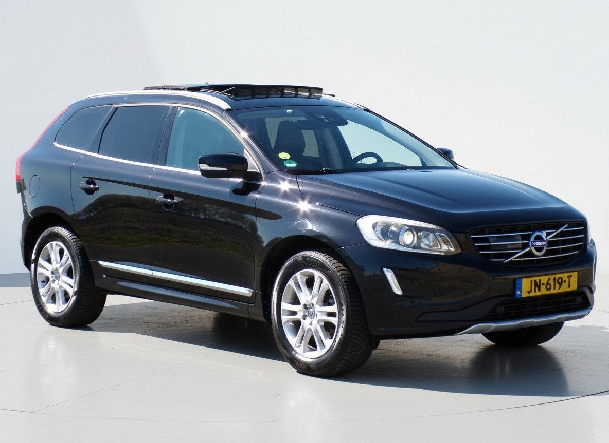 Volvo XC60 2.0 D4 FWD Ocean Race|Pano|Leder|Xenon|ACC|PDC|BT, Auto's, Voorwielaandrijving, 4 cilinders, Zwart, Leder