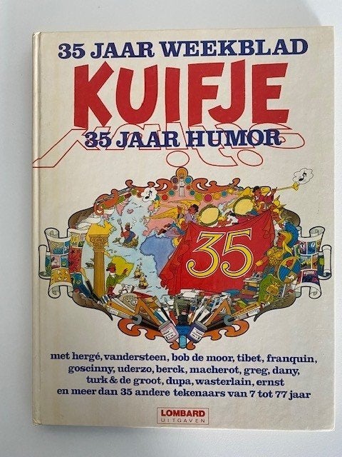 35 jaar weekblad Kuifje, dikke HC Integraal, 1981, Boeken, Eén stripboek, Ophalen of Verzenden, Gelezen