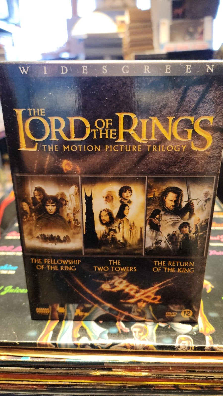 Lord of the Rings: The Motion Picture Trilogy (DVD), Nederlands, Fantasy, Vanaf 12 jaar, Gebruikt