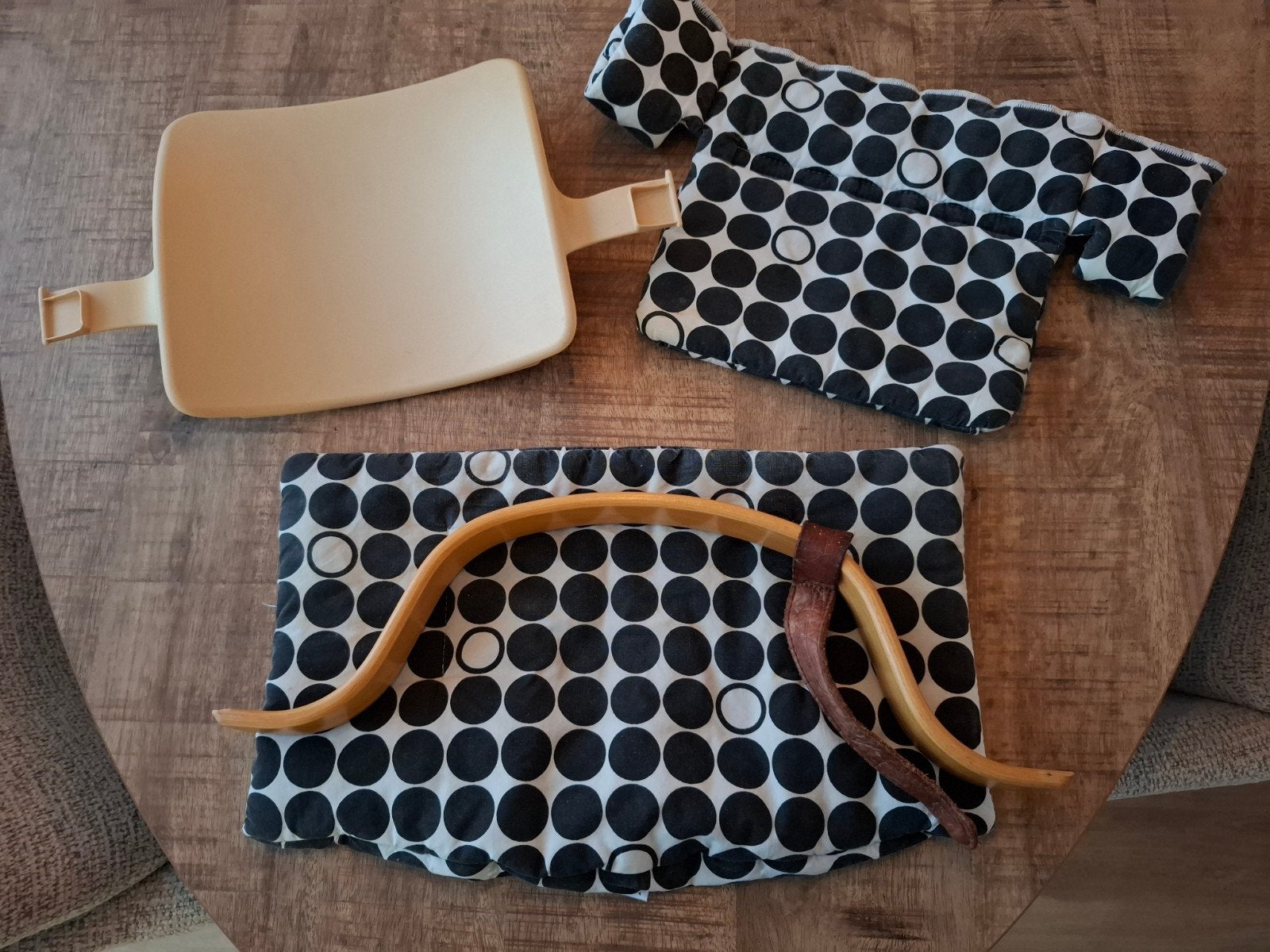 Kinderstoel accessoires voor stokke tripp trapp, Ophalen, Gebruikt, Meegroeistoel, Gordel(s)