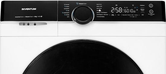 Inventum wasmachine VWM8010W - 8kg, Witgoed en Apparatuur, 1200 tot 1600 toeren, Inventum Huishoudelijke Apparaten B.V., Meander 901 6825 MH Arnhem