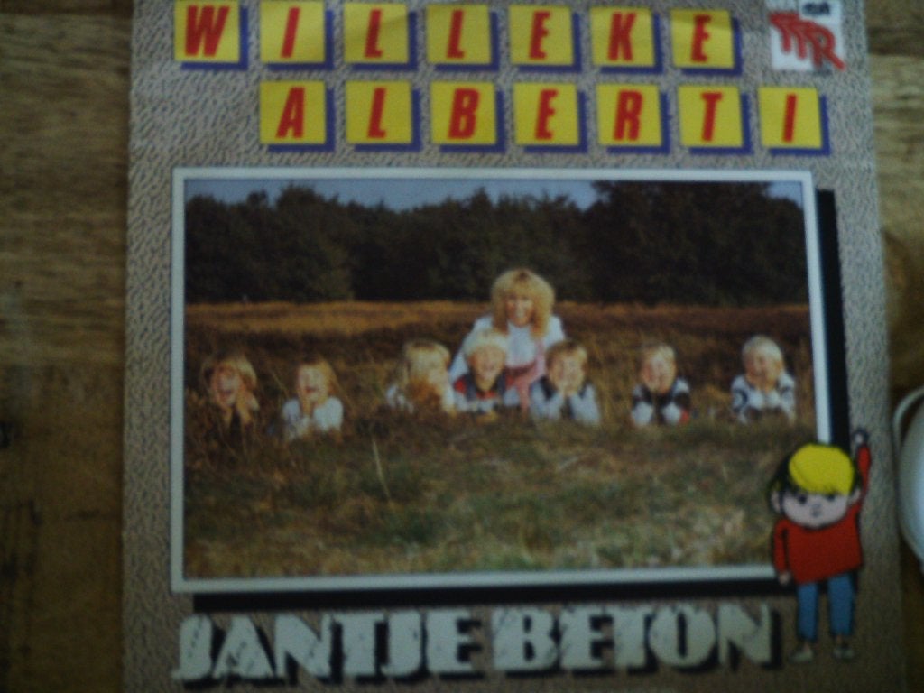 willeke alberti - jantje beton  22jul, 7 inch, Ophalen of Verzenden, Zo goed als nieuw, Beschermende buitenhoes