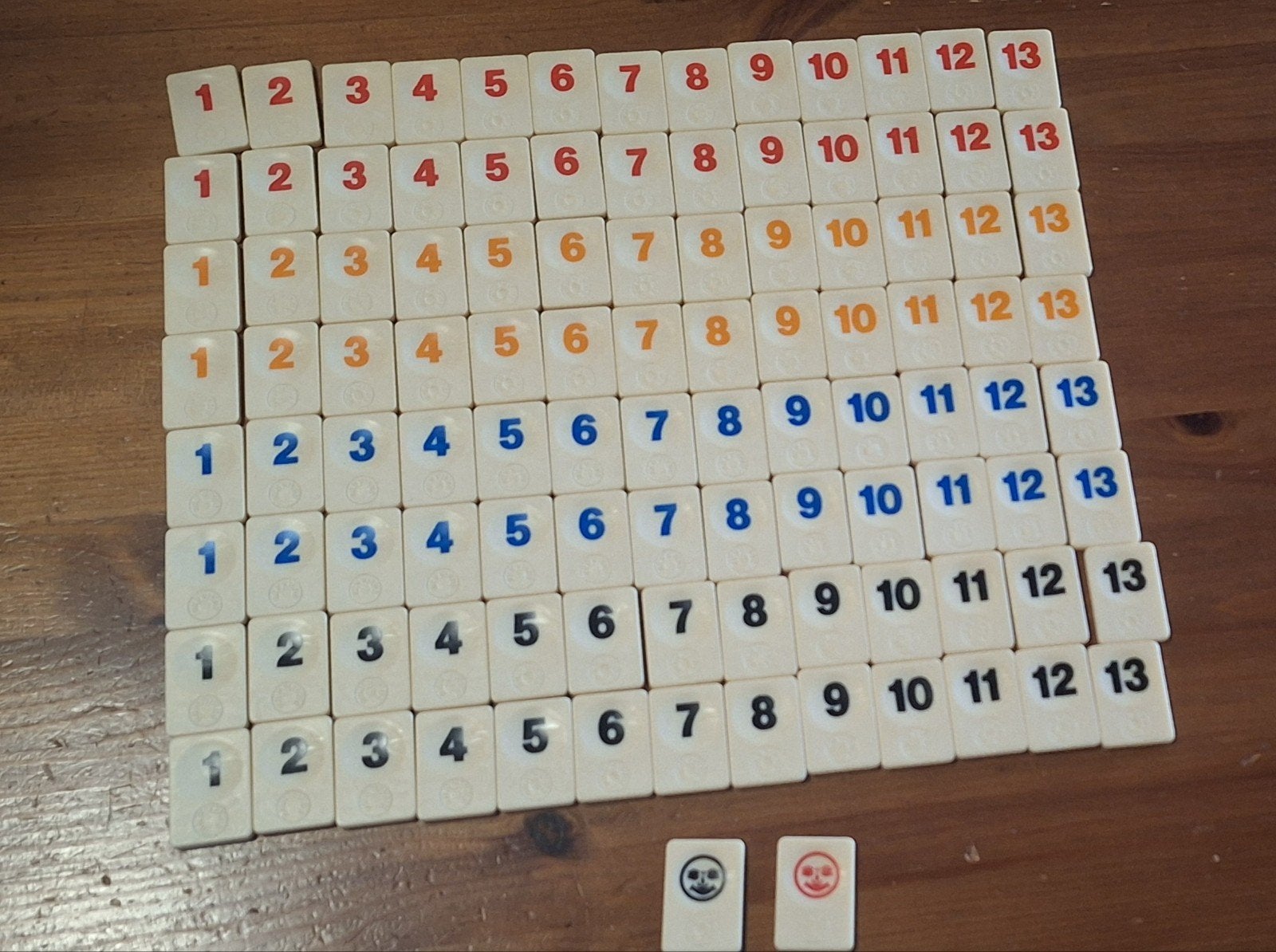 Rummikub The Original Grote Steen Compleet, Ophalen, Gebruikt