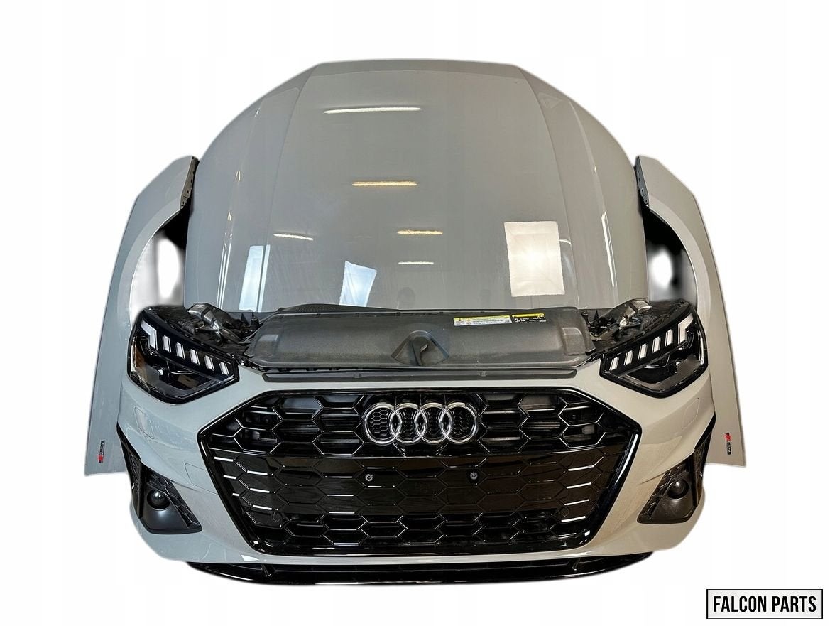 AUDI A4 B9 FACELIFT S-LINE. VOORBUMPER, MOTORKAP, ZIJSCHERME, Gebruikt, -, -, Bumper