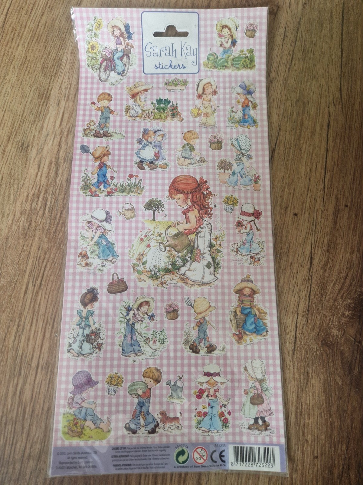2 vellen stickers van Sarah kay nieuw, Ophalen of Verzenden, Nieuw, Meerdere stickers