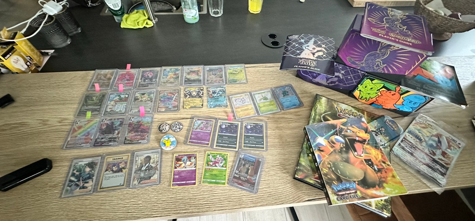 pokemon kaarten collectie, Hobby en Vrije tijd, Verzamelkaartspellen | Yu-gi-Oh!, Ophalen of Verzenden, Zo goed als nieuw, Meerdere kaarten