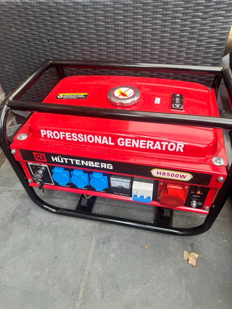 Hüttenberg H8500W Generator Aggregaat, Ophalen