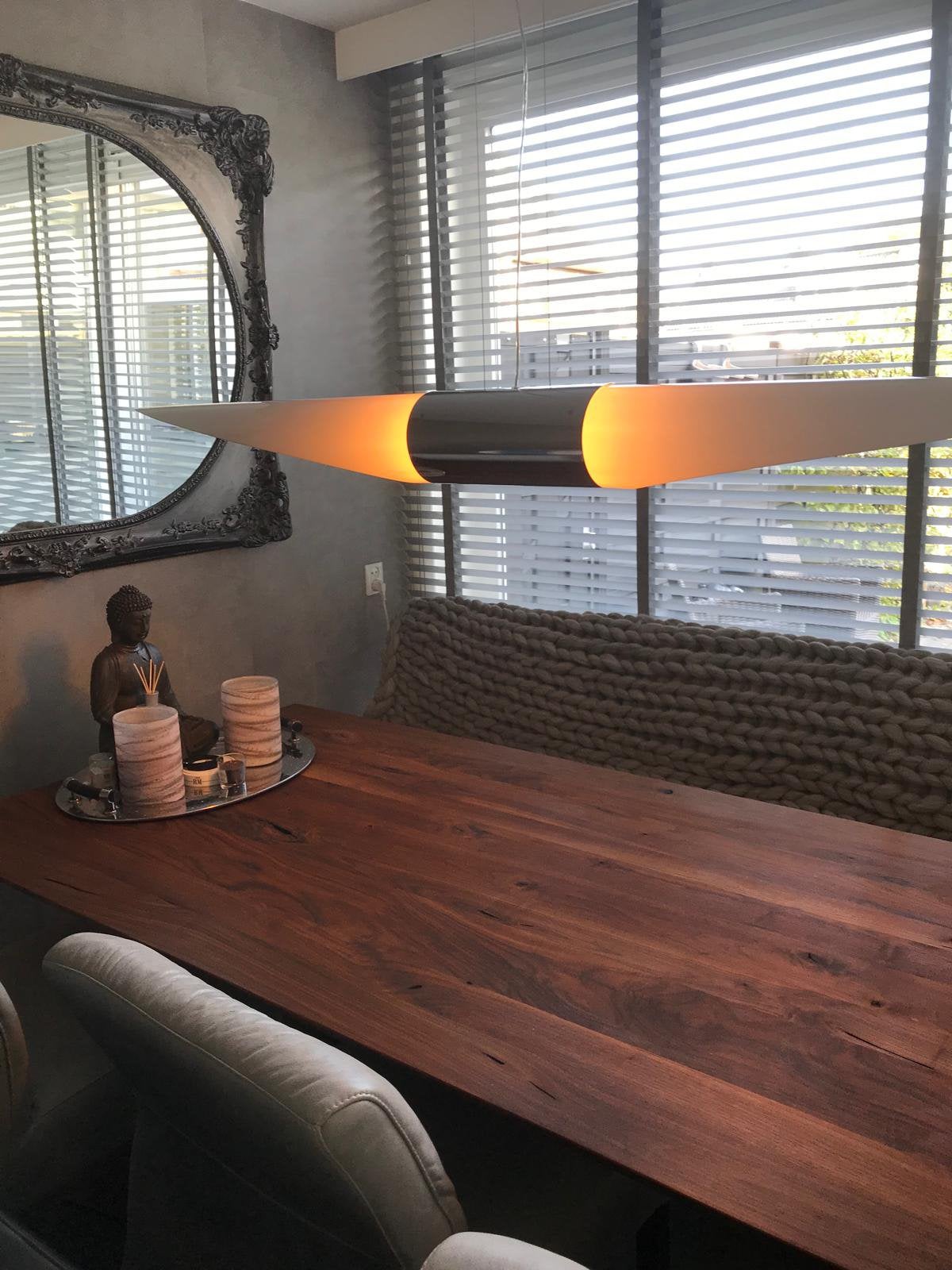 Kundalini hanglamp vintage, Ophalen of Verzenden, Gebruikt, Rond