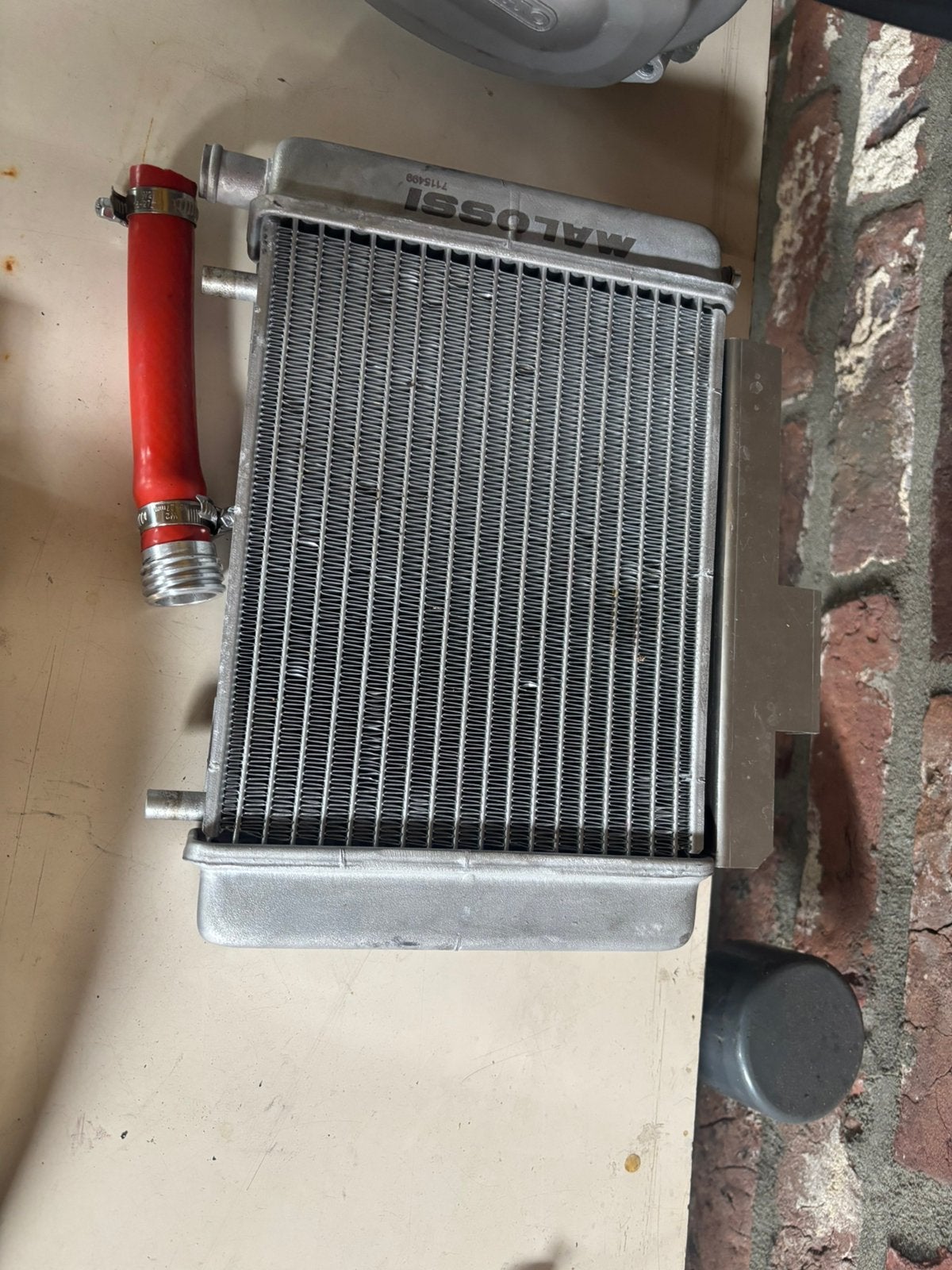 Malossi radiateur zip sp, Ophalen of Verzenden, Gebruikt, Cilinder, Piaggio