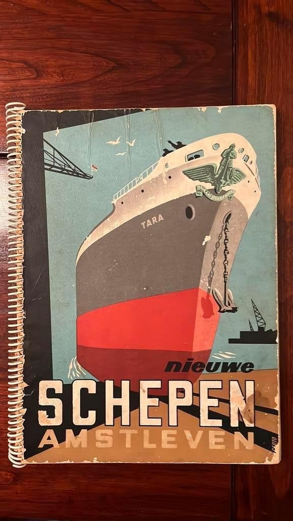 Savorin lohman - Nieuwe schepen 1954, Verzamelen, Scheepvaart, Kaart, Foto of Prent, Onbekend, Ophalen of Verzenden, Onbekend