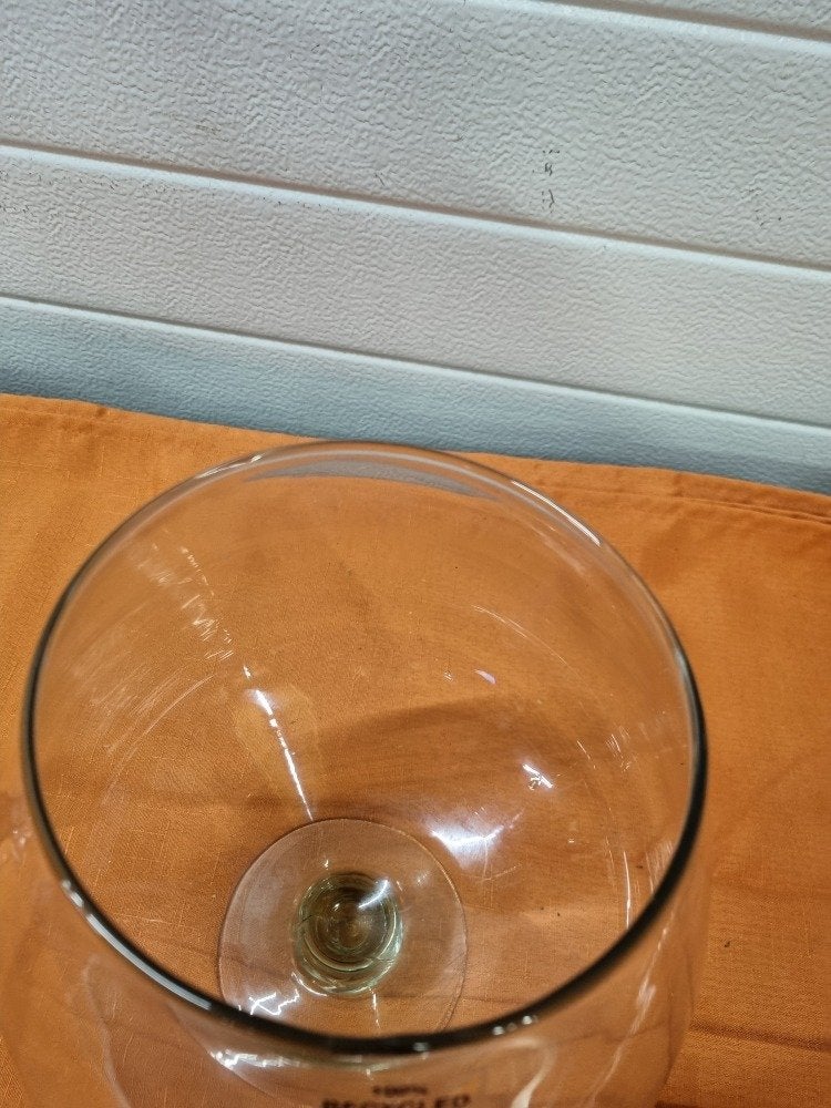vaas cognacglasvorm 100% recycled, Ophalen of Verzenden