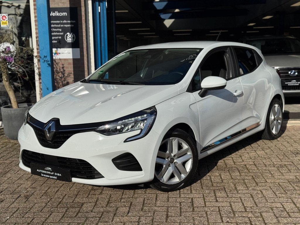 Renault Clio 1.0 TCe Zen 2020 WIT NAVI CLIMA CRUISE APK NAP!, Auto's, Renault, Gebruikt, 580 kg, Origineel Nederlands, Bedrijf
