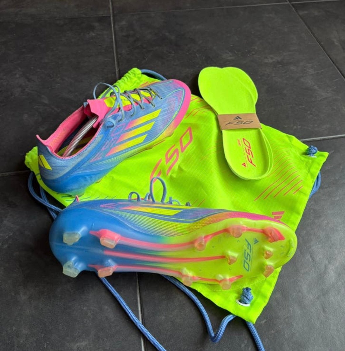 Adidas F50 Elite maat 45 1/3 in nieuwstaat, Maat XS of kleiner, Schoenen, Ophalen of Verzenden, Zo goed als nieuw