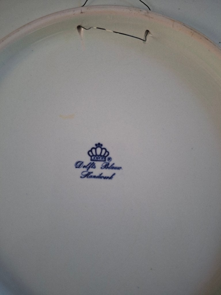 delfts blauw, Ophalen