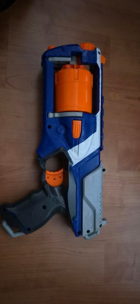 Nerf N-Strike Elite Strongarm Blaster, Kinderen en Baby's, Speelgoed | Buiten | Actiespeelgoed, Ophalen of Verzenden, Gebruikt