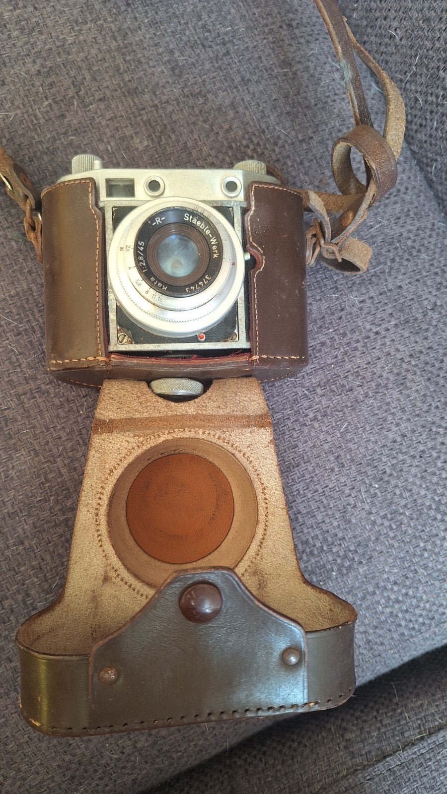 Collectie Vintage Camera's: Braun, Voigtländer, Gevaert, Ophalen, Gebruikt, Compact, Overige Merken