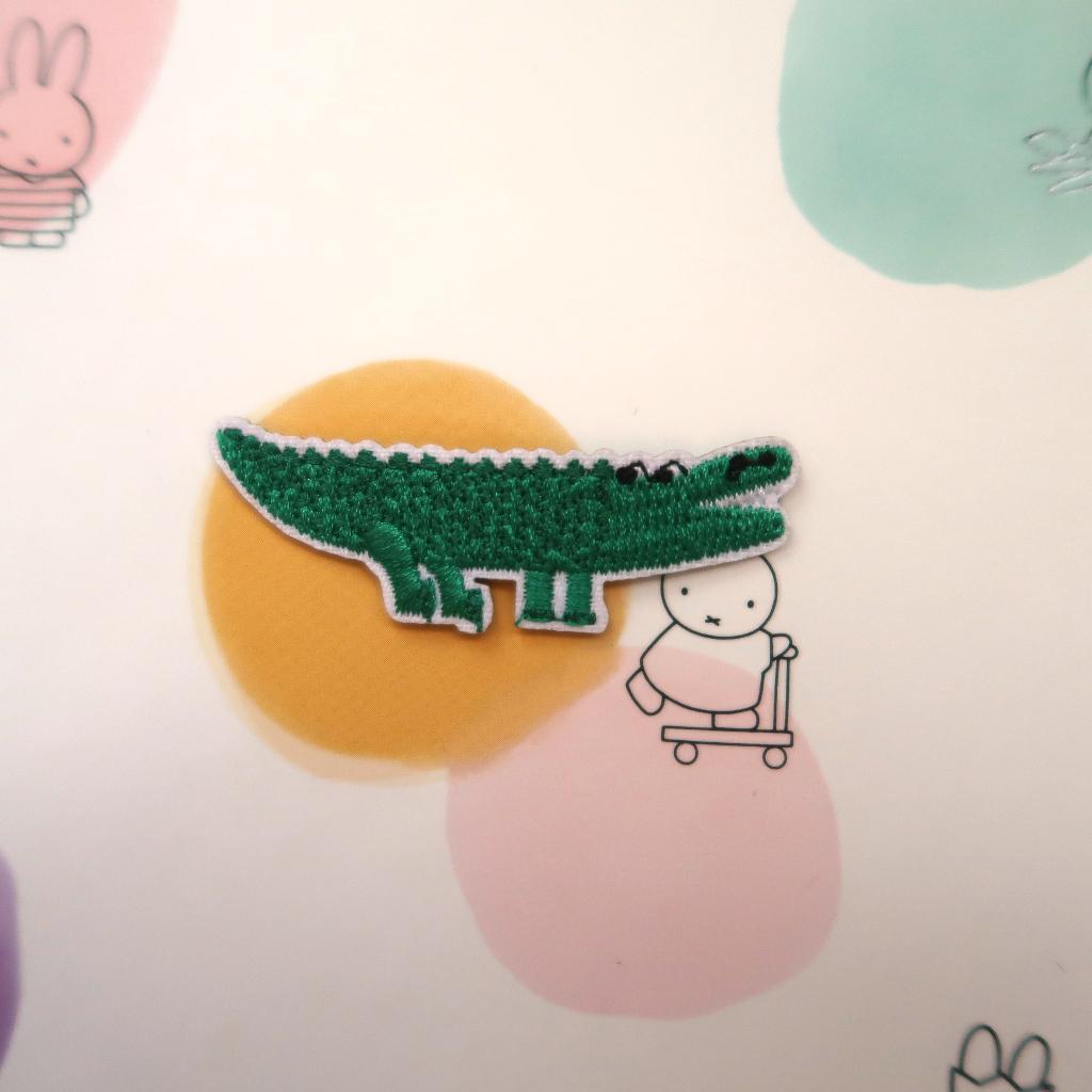 Krokodil opstrijkplaatje Patch Badge Applique, Verzenden, Nieuw, Overige applicaties