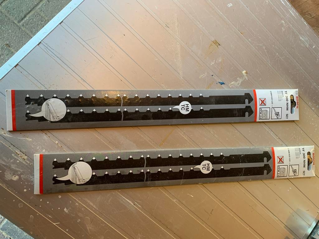 Bosch TF 300 NHM SET Aligatorzaagbladen (1set), 70 mm of meer, Nieuw, Ophalen of Verzenden, Reciprozaag