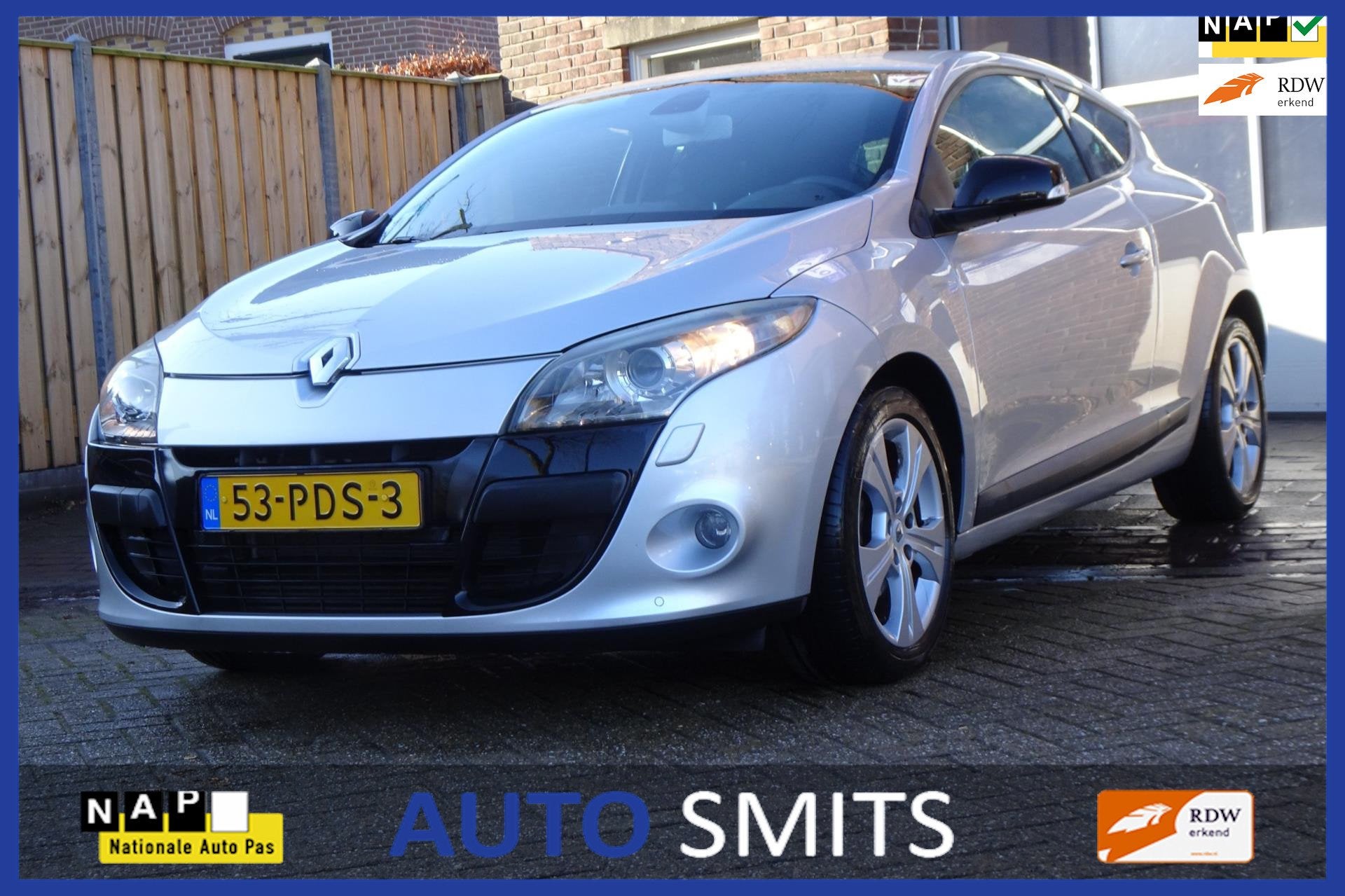 Renault Mégane Coupé 1.4 TCe Parisienne, Auto's, Renault, Voorwielaandrijving, Euro 5, Stof, Gebruikt