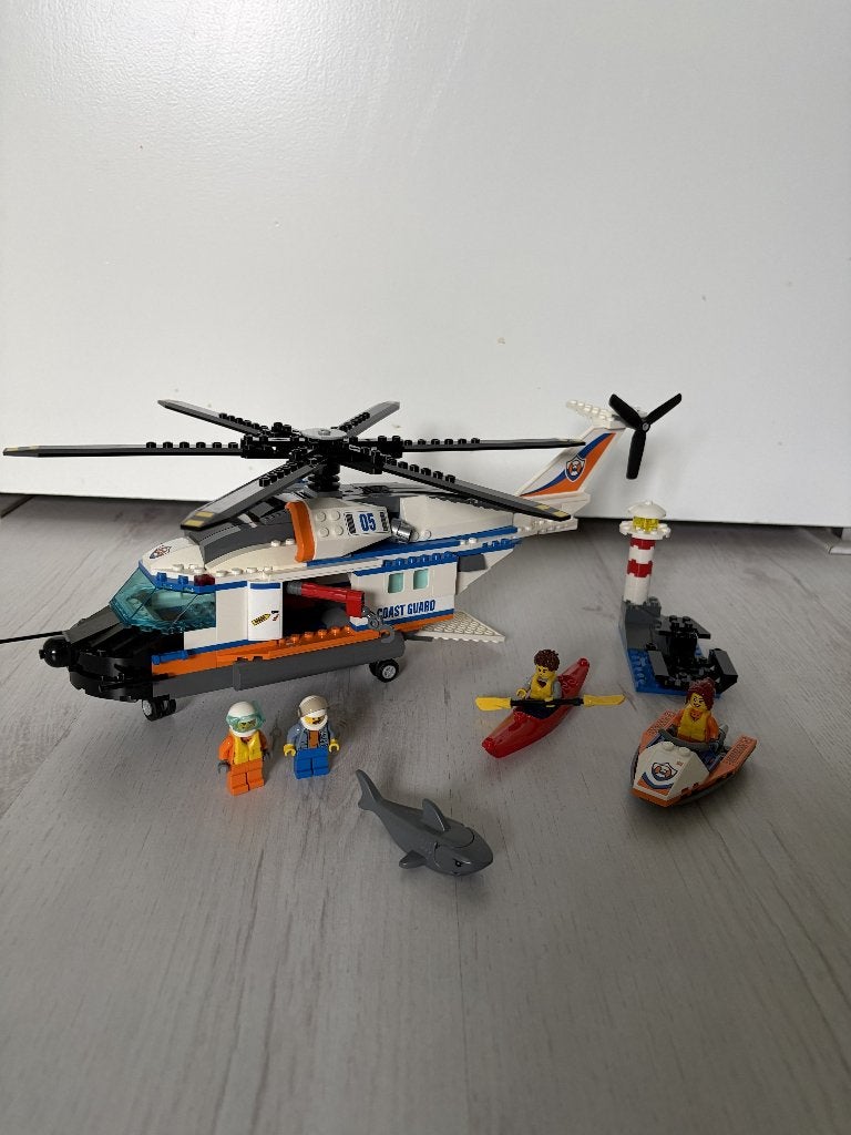 Lego 60166 - Zware reddingshelikopter, Lego, Ophalen of Verzenden, Inclusief instructies, Complete set
